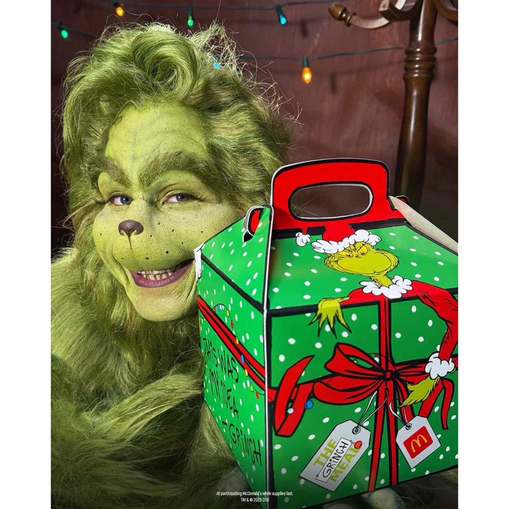 MCDONALD’S Limited Edition Grinch Meal Socks Set